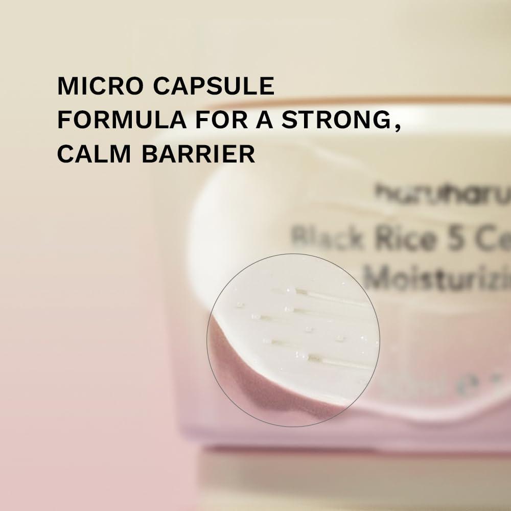 image:imageHARUHARU wonder Black Rice 5 Ceramide Barrier Moisturizing Cream Daily Skin Barrier Care LongLasting Hydration Soothing amp Nourishing Ceramide Capsules Korean Skincare 169 floz