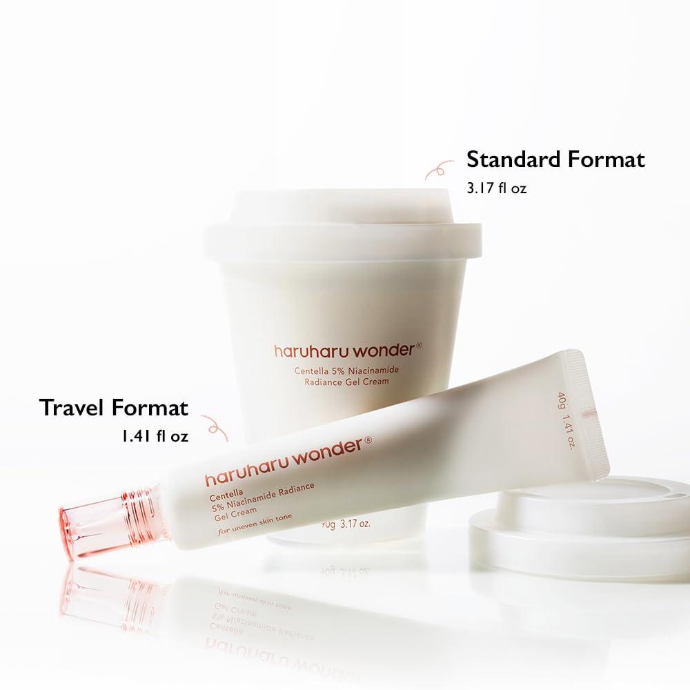 image:imageHARUHARU wonder Centella 5 Niacinamide Radiance Gel Cream Reduces Fine Lines Improves Skin Tone Pore Minimizer Hydrating amp Soothing For All Skin Types 141 fl oz141 Fl Oz Pack of 1