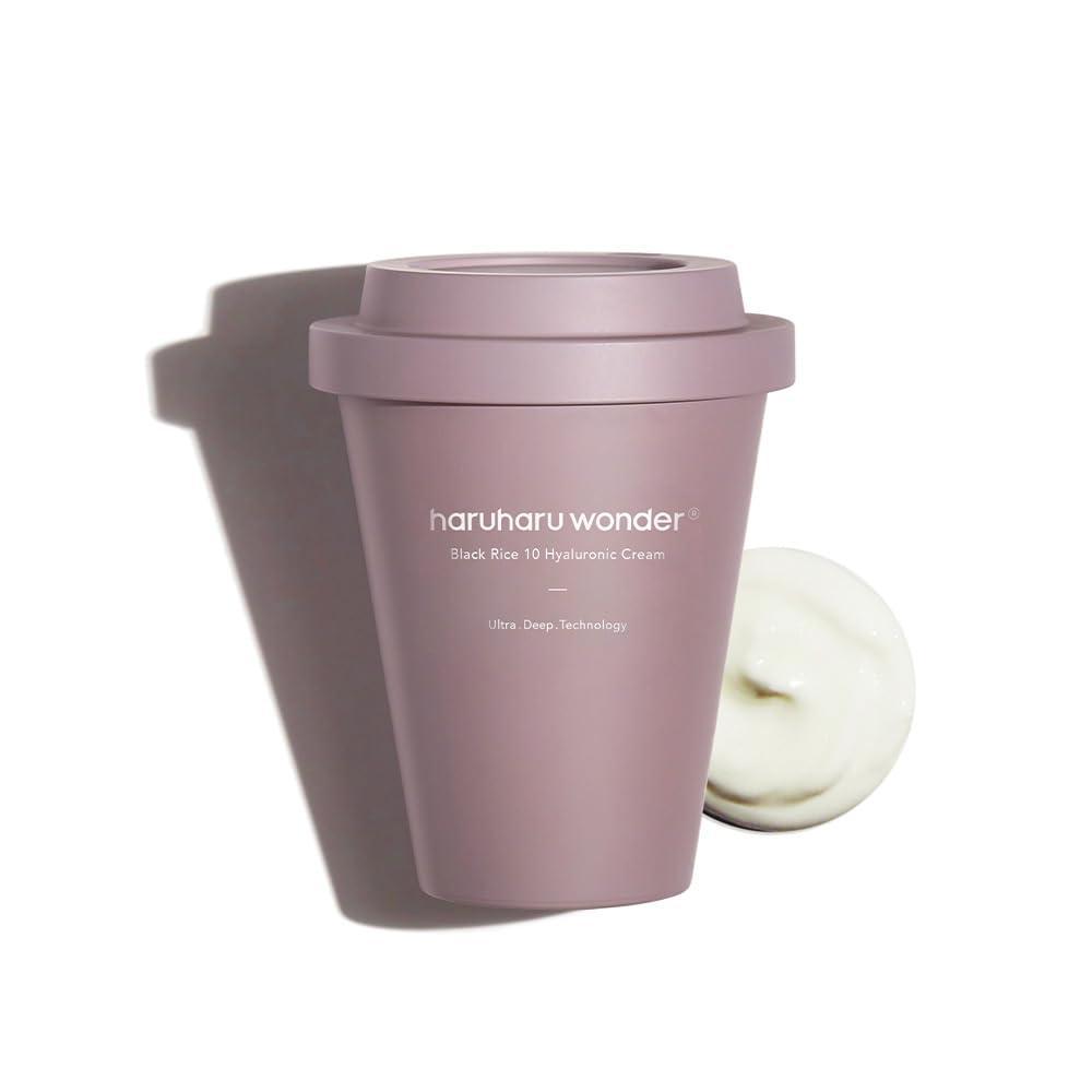 image:imageHARUHARU wonder Black Rice 10 Hyaluronic Cream 16 fl oz Face Moisturizer Vegan Cruelty Free Daily skincare Korean Skincare3 Fl Oz Pack of 1