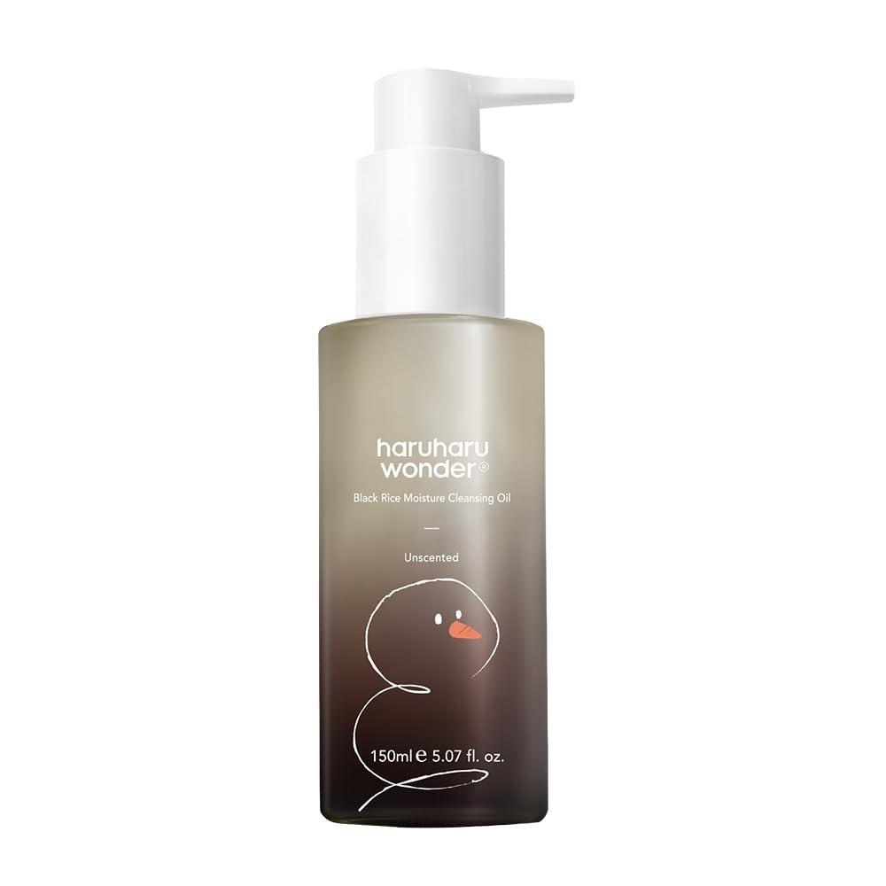 image:imageHARUHARU wonder Black Rice Moisture Cleansing Oil Double Cleansing Daily Makeup Remover Pore Oil Cleanser Korean Skincare For sensitive Noncomedogenic 51 fl oz51 fl oz Christmas Edition