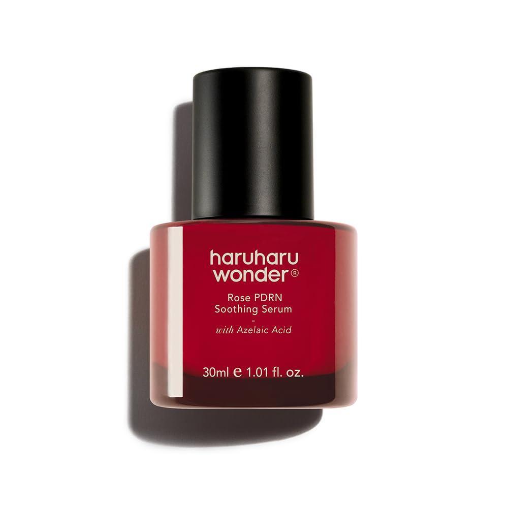 image:imageharuharu wonder Rose PDRN Soothing Serum with Azelaic Acid Redness Relief Barrier Repair Bulgarian Rose Lightweight Formula for Sensitive Skin Fragrance Free Korean Skincare Vegan 101 floz