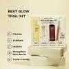 haruharu Wonder Best Glow Trial Kit, Strong, Hydrated, Glowing, Daily Routine, Mini Size, Double Cleansing, Toner, Barrier Essence