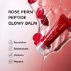 haruharu wonder Rose PDRN Peptide Glowy Balm, Instant Moisture, Repairs Dry Cracked Lips, 24HR Moisture, No Waxy Finish, Vegan, Silicon Free, Micro Plastic Free, Tint-free, 0.33 fl.oz