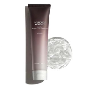 HARUHARU wonder Black Rice Moisture 5.5 Soft Cleansing Gel, Gentle Daily Cleanser, Low 5.5pH, Moisture Balance, Soap Free, For Sensitive Skin, Vegan, Cruelty-Free, 3.4 fl.oz(3.4 Fl Oz (Pack of 1))