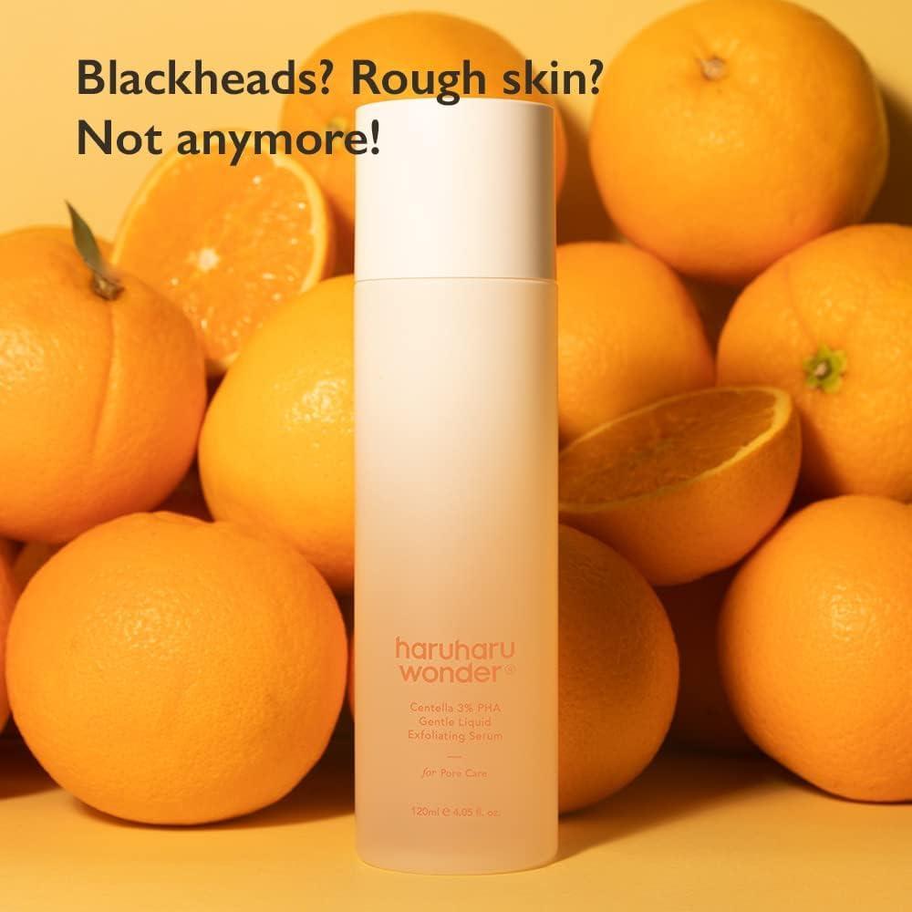 image:imageharuharu Wonder Centella 3 PHA Gentle Liquid Exfoliating Serum 406 fl oz Gentle Exfoliator Formula for Sensitive Skin Glow Facial Serum Vegan Cruelty Free Korean Skincare