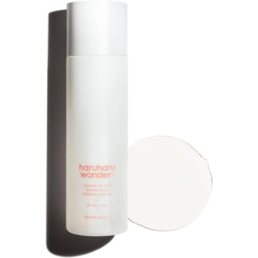 image:imageharuharu Wonder Centella 3 PHA Gentle Liquid Exfoliating Serum 406 fl oz Gentle Exfoliator Formula for Sensitive Skin Glow Facial Serum Vegan Cruelty Free Korean Skincare