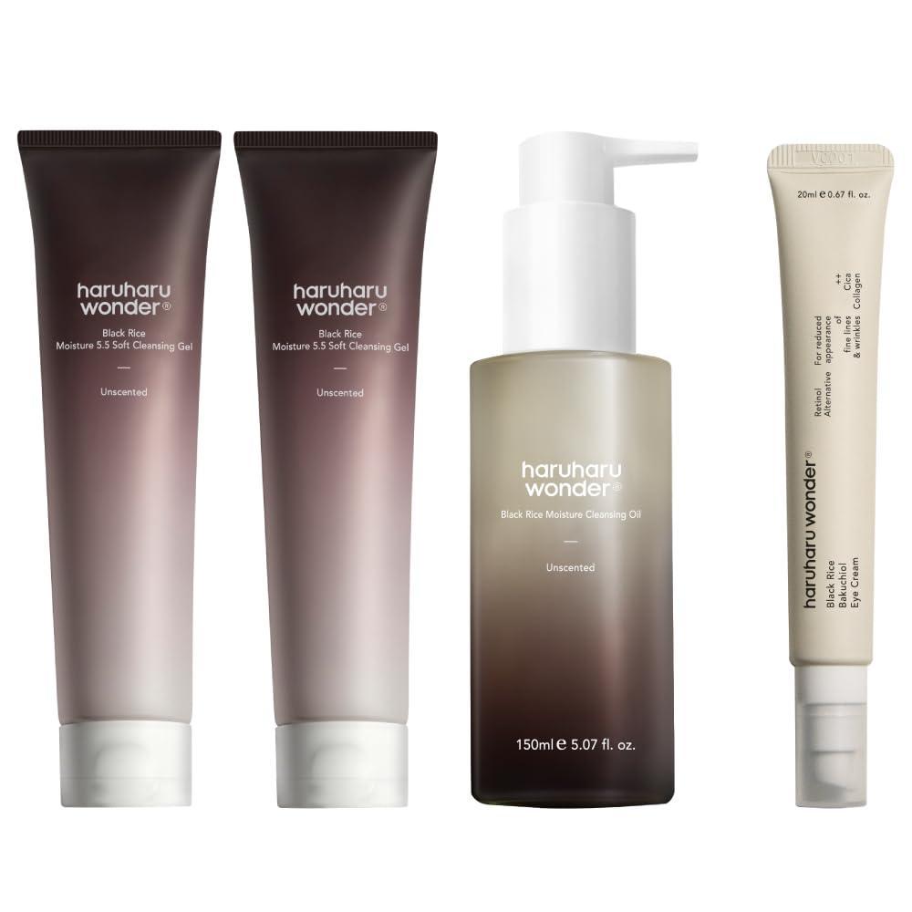image:imageharuharu wonder Double Cleansing amp Bakuchiol Eye Cream Set