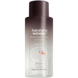 haruharu Wonder Black Rice Hyaluronic Toner for Sensitive Skin, Alcohol Free, Fragrance Free, Deep Hydration, Glass Skin, Korean Skincare, Vegan, Cruelty-Free, 10.1 fl.oz(5.1 fl. oz (Christmas Edition))