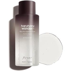 haruharu Wonder Black Rice Hyaluronic Toner for Sensitive Skin, Alcohol Free, Fragrance Free, Deep Hydration, Glass Skin, Korean Skincare, Vegan, Cruelty-Free, 10.1 fl.oz(5.1 fl. oz (Original))