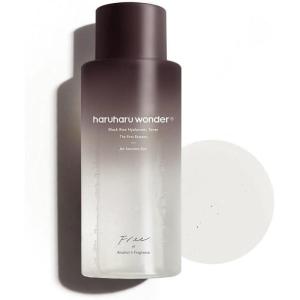 haruharu Wonder Black Rice Hyaluronic Toner for Sensitive Skin, Alcohol Free, Fragrance Free, Deep Hydration, Glass Skin, Korean Skincare, Vegan, Cruelty-Free, 10.1 fl.oz(10.1 fl. oz (Original))