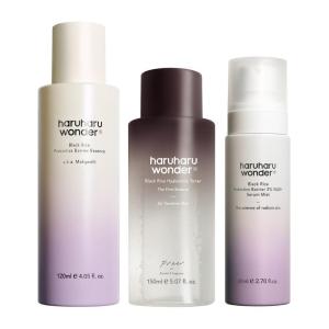 haruharu Wonder Black Rice Skin Trio Set